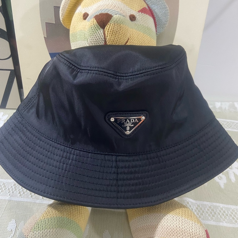 Prada Black Bucket Hat - Picture 3 of 5